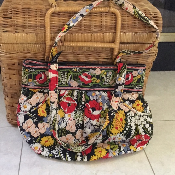 Vera Bradley Handbags - Vera Bradley Poppy Fields shoulder bag